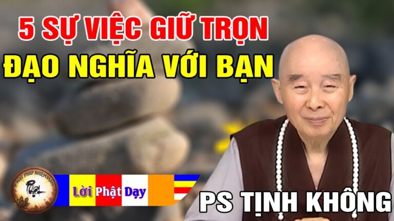 Phật dạy cách chung sống với bạn bè – Pháp Sư Tịnh Không | Phật Pháp Nhiệm Màu