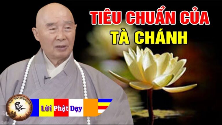 TIÊU CHUẨN CỦA TÀ CHÁNH – Pháp Sư Tịnh Không | Phật Pháp Nhiệm Màu