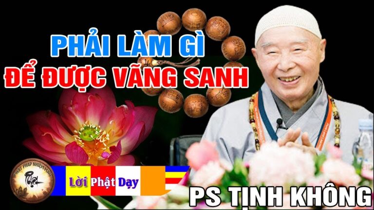 Làm được bao nhiêu % lời Phật dạy trong Kinh Vô Lượng Thọ thì được Vãng Sanh? Pháp Sư Tịnh Không