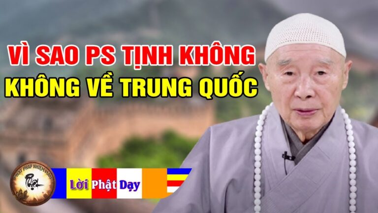 Vì sao Pháp Sư Tịnh Không không trở về Trung Quốc? Phật Pháp Nhiệm Màu