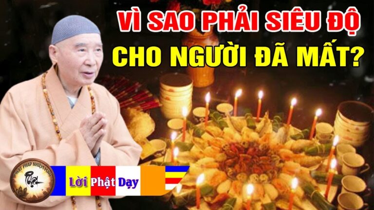 Vì sao phải làm SIÊU ĐỘ cho người đã mất? Pháp Sư Tịnh Không | Phật Pháp Nhiệm Màu