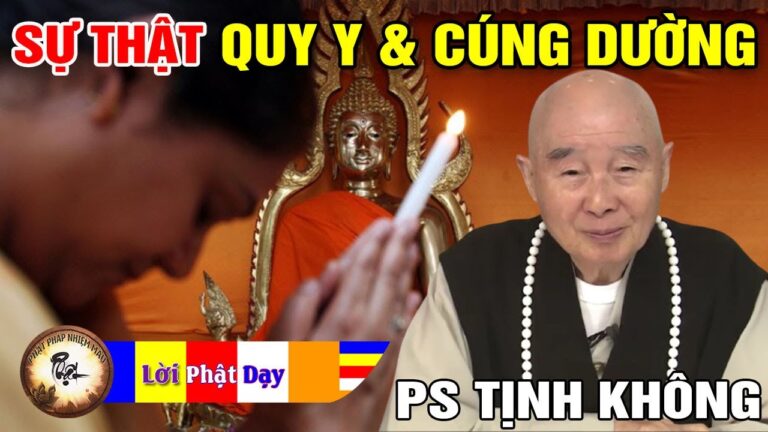 Sự thật của Quy Y và Cúng Dường – Pháp Sư Tịnh Không | Phật Pháp Nhiệm Màu