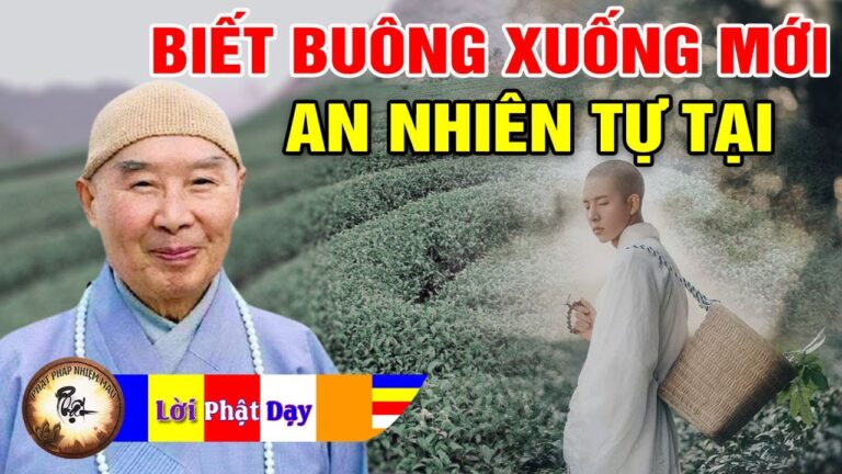 Phật Dạy Nhìn Thấu Buông Xuống Làm Chủ Bản Thân Mới An Nhiên Tự Tại – Pháp Sư Tịnh Không | PPNM