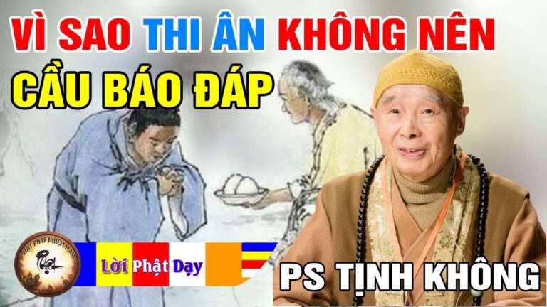 Vì sao Thi Ân không nên Cầu Báo Đáp? Pháp Sư Tịnh Không | Phật Pháp Nhiệm Màu