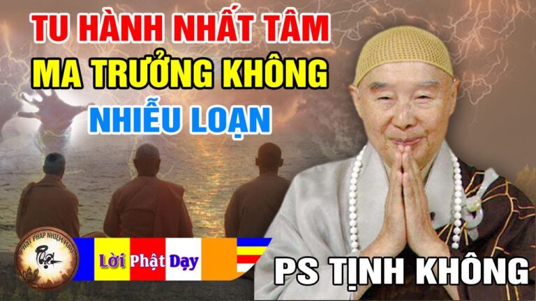 Tu hành thế nào để được Nhất Tâm, Ma Chướng không Nhiễu Loạn? Pháp Sư Tịnh Không | PPNM