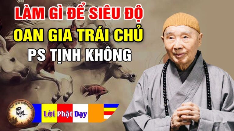 Làm gì để Siêu Độ Oan Gia Trái Chủ ? Pháp Sư Tịnh Không | Phật Pháp Nhiệm Màu