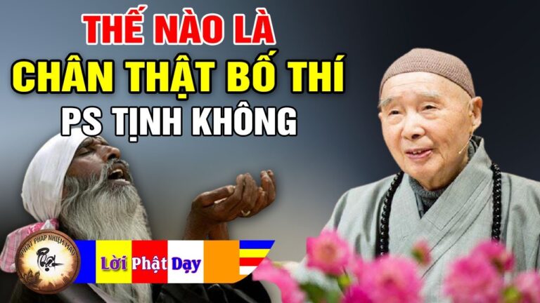 Thế nào là Chân Thật Bố Thí – Pháp Sư Tịnh Không | Phật Pháp Nhiệm Màu