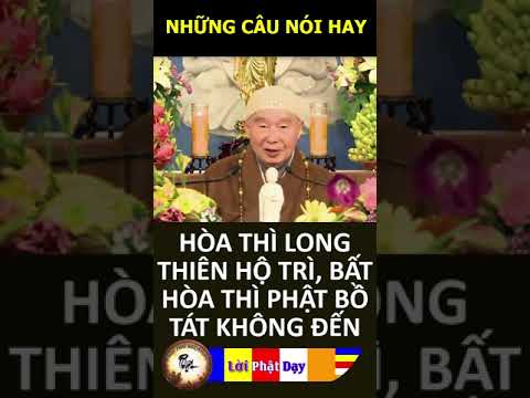 HÒA THÌ LONG THIÊN HỘ TRÌ, BẤT HÒA THÌ PHẬT BỒ TÁT KHÔNG ĐẾN – PS Tịnh Không | Phật Pháp Nhiệm Màu