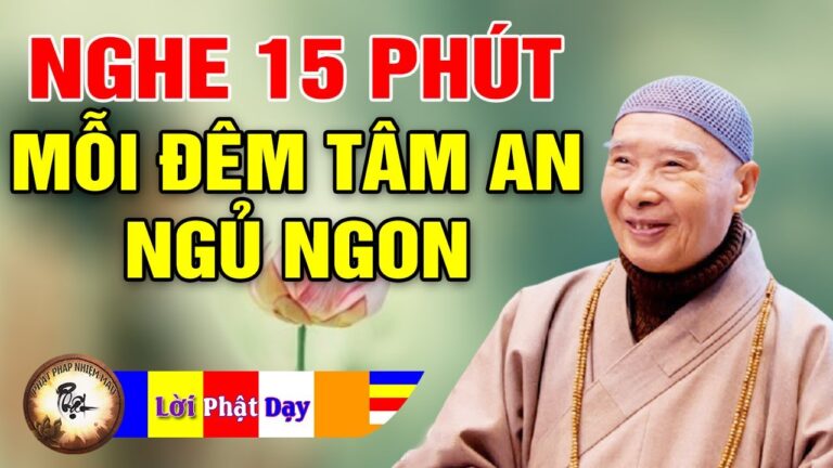 Đêm Khó Ngủ “Nghe Lời Phật Dạy Biết Rõ Nhân Quả Tâm An Ngủ Ngon – Pháp Sư Tịnh Không