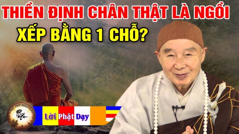 Thiền Định Chân Thật Không Phải Là Ngồi Xếp Bằng 1 Chỗ – Pháp Sư Tịnh Không | Phật Pháp Nhiệm Màu