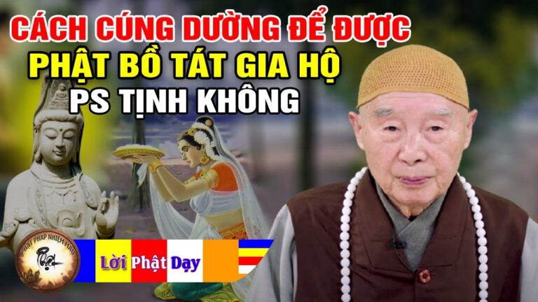 Cúng Dường Thế Nào Để Được Phật Bồ Tát Gia Hộ? Pháp Sư Tịnh Không | Phật Pháp Nhiệm Màu