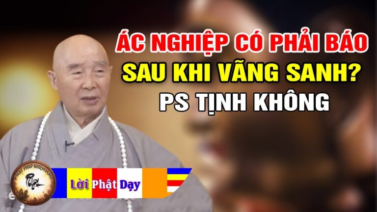 Sau khi Vãng Sanh thì Ác Nghiệp có phải Trả nữa không? Pháp Sư Tịnh Không | Phật Pháp Nhiệm Màu