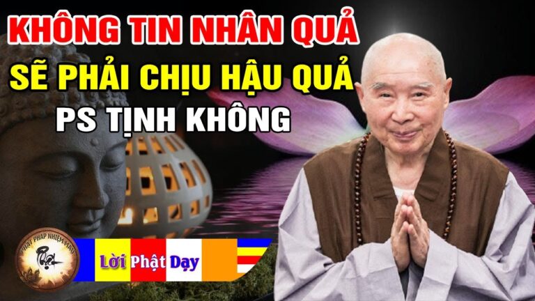 Không tin Nhân Quả sẽ chịu hậu quả thế nào? Pháp Sư Tịnh Không trả lời Vấn đáp Phật học | PPNM