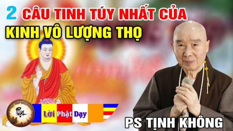 2 Câu Tinh Túy Nhất Của Kinh Vô Lượng Thọ – Pháp Sư Tịnh Không | Phật Pháp Nhiệm Màu