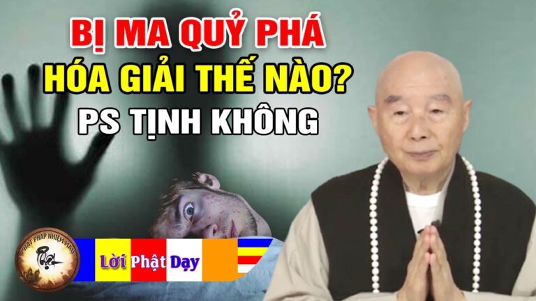 Bị MA QUỶ PHÁ, hóa giải thế nào?  Pháp Sư Tịnh Không | Phật Pháp Nhiệm Màu