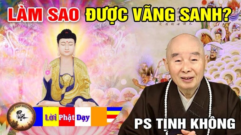 Điều Kiện Chân Thật Vãng Sanh Tây Phương Cực Lạc – Pháp Sư Tịnh Không | Phật Pháp Nhiệm Màu