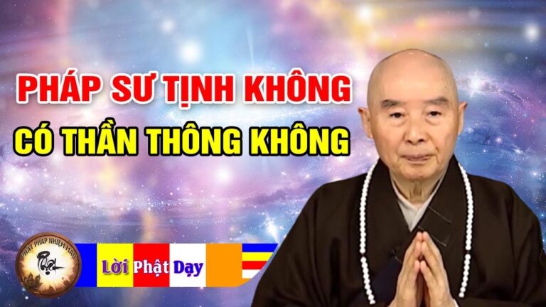 Pháp Sư Tịnh Không có THẦN THÔNG không? Phật Pháp Nhiệm Màu