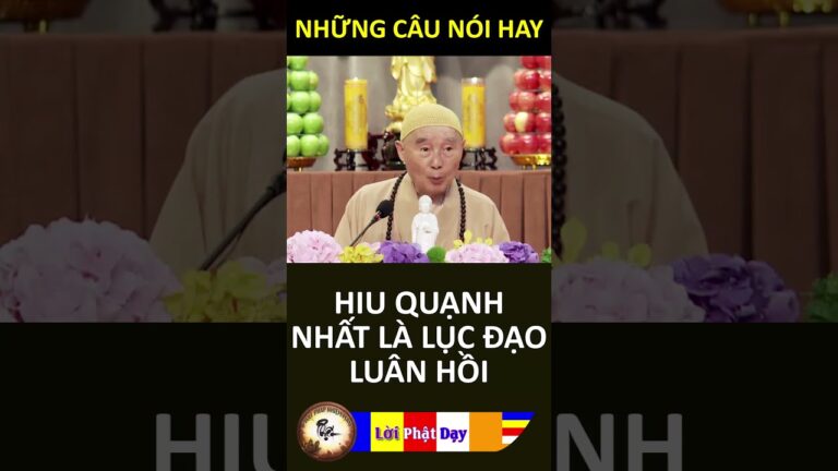 HIU QUẠNH NHẤT LÀ LỤC ĐẠO LUÂN HỒI – Pháp Sư Tịnh Không | Phật Pháp Nhiệm Màu