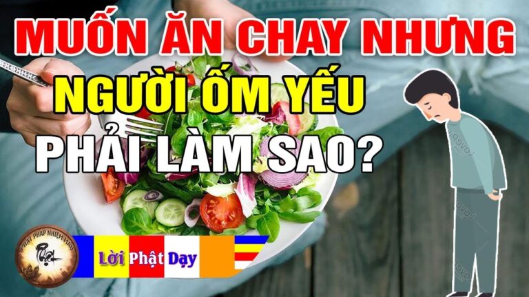 Học Phật, ăn chay nhưng người ốm yếu, phải làm sao? Pháp Sư Tịnh Không | Phật Pháp Nhiệm Màu