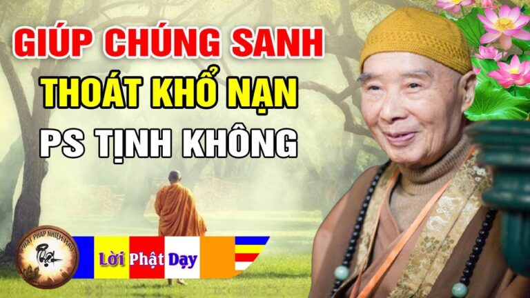 Phương Pháp Cứu Giúp Chúng Sanh Khổ Nạn – Pháp Sư Tịnh Không | Phật Pháp Nhiệm Màu