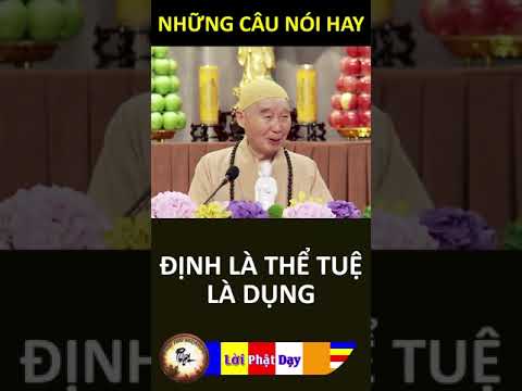 ĐỊNH LÀ THỂ TUỆ LÀ DỤNG – Pháp Sư Tịnh Không | Phật Pháp Nhiệm Màu