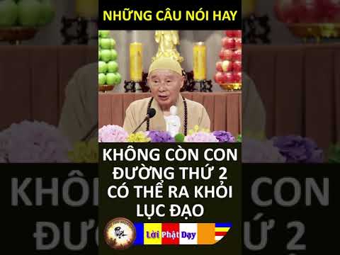 KHÔNG CÒN CON ĐƯỜNG THỨ 2 CÓ THỂ RA KHỎI LỤC ĐẠO – Pháp Sư Tịnh Không | Phật Pháp Nhiệm Màu