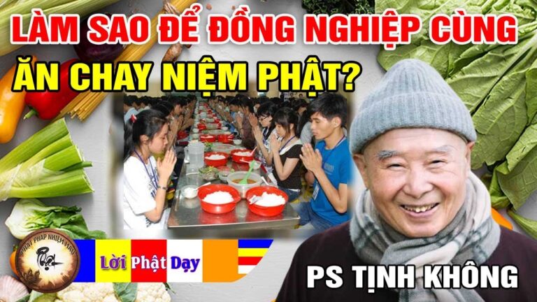 Làm sao để tất cả nhân viên trong Công ty cùng ăn chay, niệm Phật? Pháp Sư Tịnh Không | PPNM