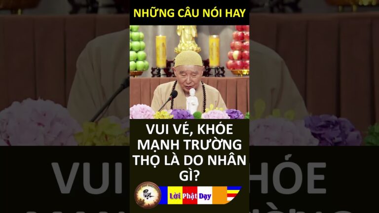 VUI VẺ, KHỎE MẠNH TRƯỜNG THỌ LÀ DO NHÂN GÌ? Pháp Sư Tịnh Không | Phật Pháp Nhiệm Màu