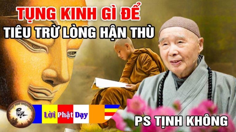 Tụng Kinh gì để tiêu trừ lòng hận thù? Pháp Sư Tịnh Không | Phật Pháp Nhiệm Màu