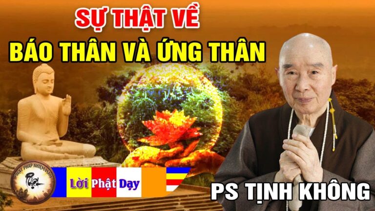 Báo Thân và Ứng Thân là gì? Pháp Sư Tịnh Không | Phật Pháp Nhiệm Màu