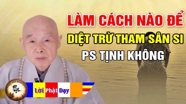 Làm cách nào để diệt trừ Tham Sân Si ? Pháp Sư Tịnh Không | Phật Pháp Nhiệm Màu