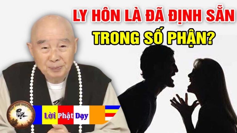 Ly hôn có phải là định sẵn trong số phận không? Pháp Sư Tịnh Không | Phật Pháp Nhiệm Màu