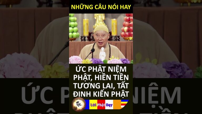 ỨC PHẬT NIỆM PHẬT, HIỀN TIỀN TƯƠNG LAI, TẤT ĐỊNH KIẾN PHẬT – Pháp Sư Tịnh Không |Phật Pháp Nhiệm Màu