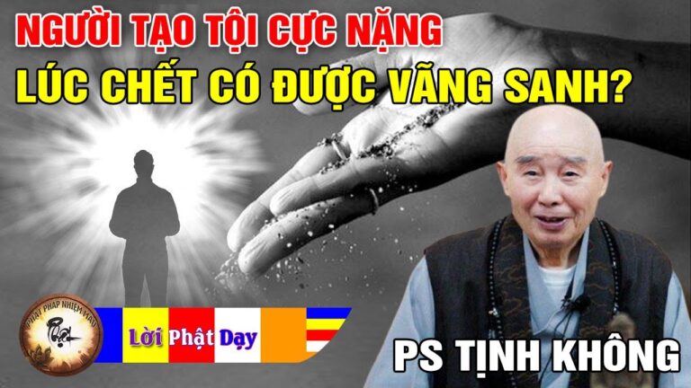 Vì Sao Người Tạo Tội Cực Nặng Lúc Lâm Chung Vẫn Có Thể Vãng Sanh? Pháp Sư Tịnh Không | PPNM