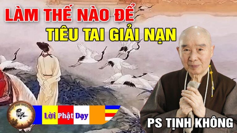 Làm Thế Nào Để Tiêu Tai Giải Nạn – Pháp Sư Tịnh Không | Phật Pháp Nhiệm Màu