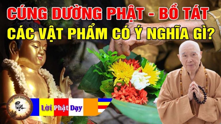 Ý Nghĩa Hương, Hoa, Vật Phẩm… Cúng Dường Phật, Bồ Tát –  Pháp Sư Tịnh Không | Phật Pháp Nhiệm Màu