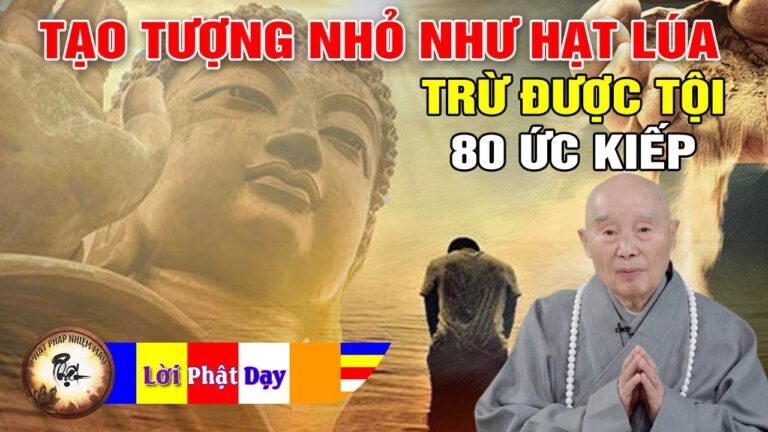 Vì sao Tạo Tượng Nhỏ Như Hạt Lúa Có Thể Trừ Được Tội 80 Ức Kiếp Được 11 Công Đức? Pháp Sư Tịnh Không