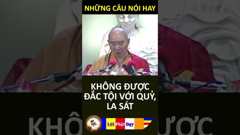 KHÔNG ĐƯỢC ĐẮC TỘI VỚI QUỶ, LA SÁT – Pháp Sư Tịnh Không – Phật Pháp Nhiệm Màu