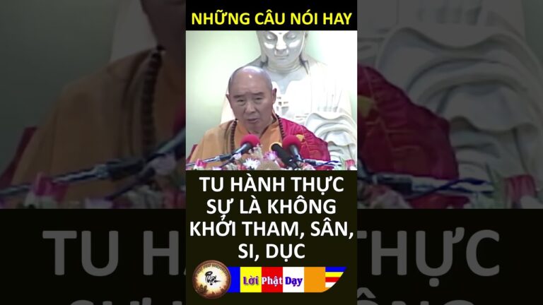 TU HÀNH THỰC SỰ LÀ KHÔNG KHỞI THAM, SÂN, SI, DỤC – Pháp Sư Tịnh Không | Phật Pháp Nhiệm Màu