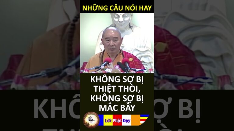 CHỊU THIỆT LÀ PHƯỚC, KHÔNG SỢ BỊ THIỆT THÒI, KHÔNG SỢ BỊ MẮC BẪY Ps Tịnh Không | Phật Pháp Nhiệm Màu