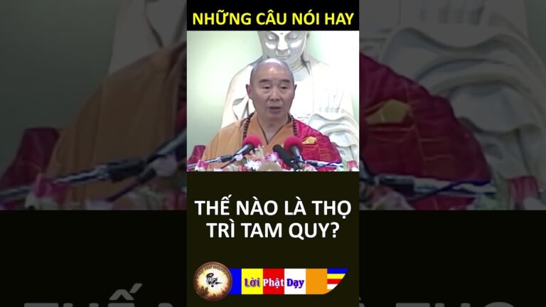 THẾ NÀO LÀ THỌ TRÌ TAM QUY? Pháp Sư Tịnh Không | Phật Pháp Nhiệm Màu