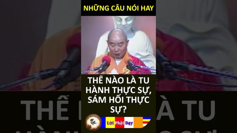 THẾ NÀO LÀ TU HÀNH THỰC SỰ, SÁM HỐI THỰC SỰ ? Pháp Sư Tịnh Không |  Phật Pháp Nhiệm Màu