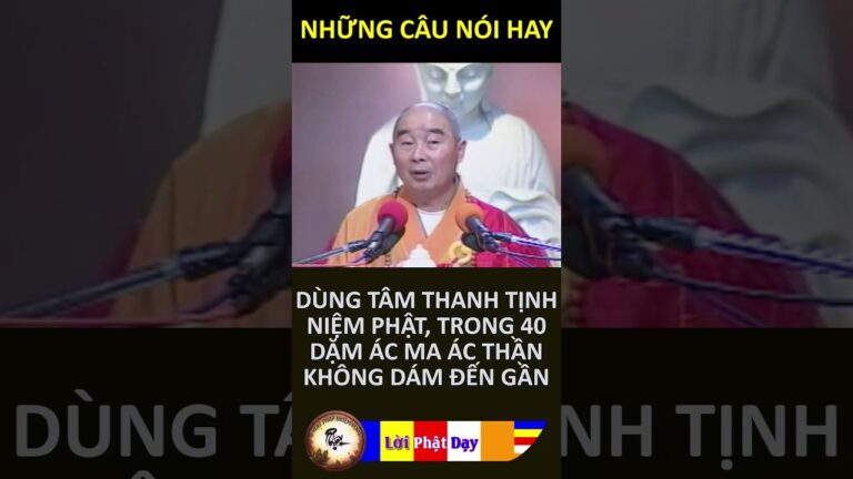 HT Tịnh Không – DÙNG TÂM THANH TỊNH NIỆM PHẬT, TRONG 40 DẶM ÁC MA ÁC THẦN KHÔNG DÁM ĐẾN GẦN | PPNM