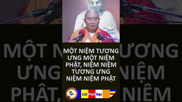 Một Niệm Tương Ưng Một Niệm Phật, Niệm Niệm Tương Ưng Niệm Niệm Phật – HT Tịnh Không | PPNM