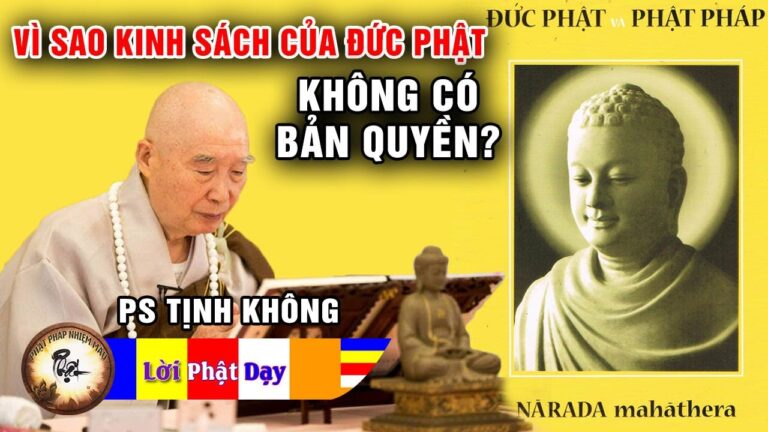 Vì sao Kinh Sách của Đức Phật không có Bản Quyền? Pháp sư Tịnh Không | Phật Pháp Nhiệm Màu