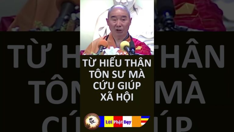 Từ ‘ Hiếu Thân Tôn Sư ‘ mà Cứu Giúp Xã Hội – HT Tịnh Không | PPNM