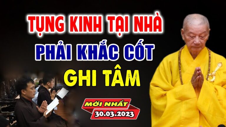 Mỗi tối tụng kinh, trì chú, lạy Phật tại nhà, trước khi ngủ hãy nghe 3 điều này (Rất hay)