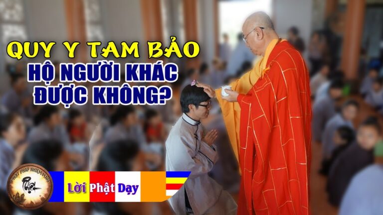 Quy Y Tam Bảo có thể nhờ người khác làm thay mình không? Có tự Quy Y được không? HT. Tịnh Không