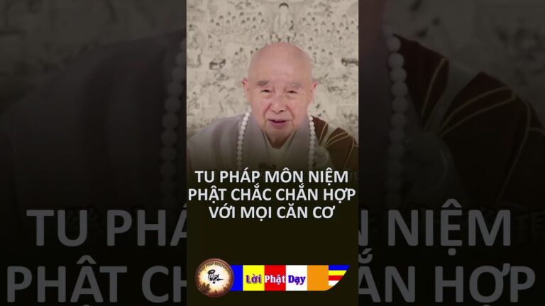 Tu pháp môn Niệm Phật chắc chắn hợp với mọi căn cơ – HT. Tịnh Không | PPNM