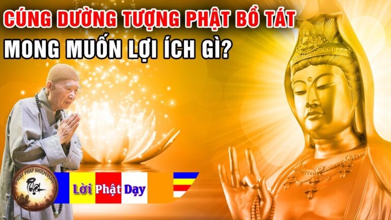 Làm gì để được 10 điều lợi ích khi cúng dường tượng Phật Bồ Tát – HT. Tịnh Không | PPNM